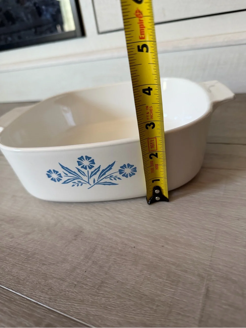 A2B blue cornflower casserole dish 2quart